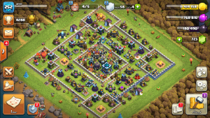 مپ تاون هال ۱۳ دهکده خانه بازی کلش آف کلنز
