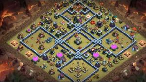 مپ وتر تاون هال 14 بازی کلش اف کلنز