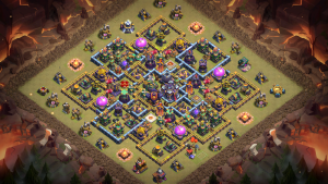 مپ تاون 15 بازی کلش اف کلنز