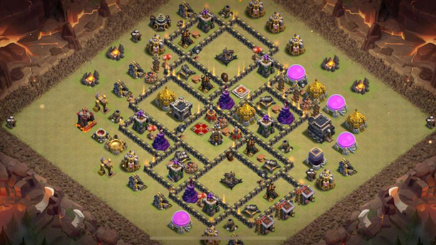 مپ وار تاون 9 غیر منظم